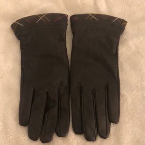 Barbour Leather Gloves